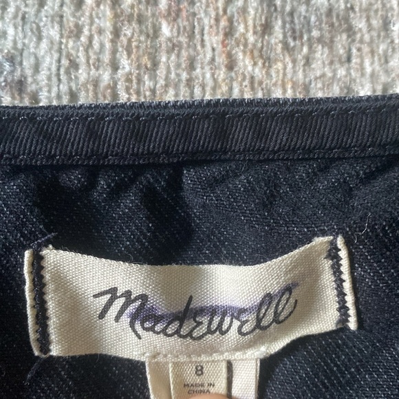 Madewell Black Jean Dress 👗 - Picture 3 of 5